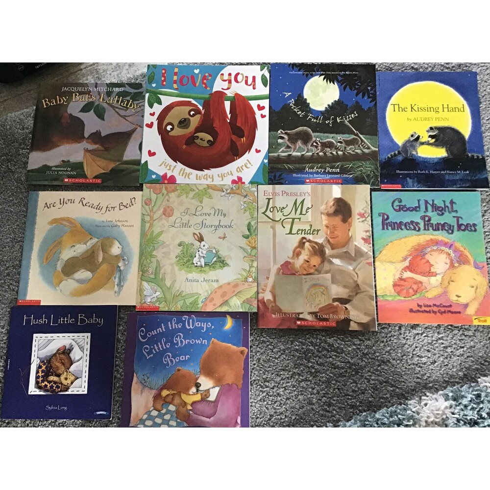 New Children’s Scholastic/Troll Paperback Bedtime/Love Storybooks Lot Of 10